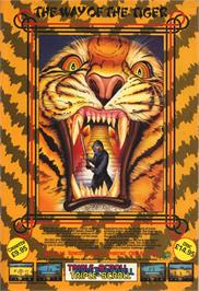 Advert for The Way of the Tiger on the Commodore 64.
