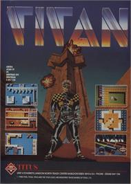 Advert for Titan on the NEC TurboGrafx-16.