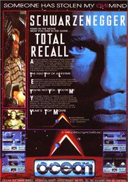 Advert for Total Recall on the Commodore 64.