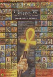 Advert for Ultima I: The First Age of Darkness on the Commodore 64.