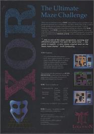 Advert for Xor on the Commodore 64.