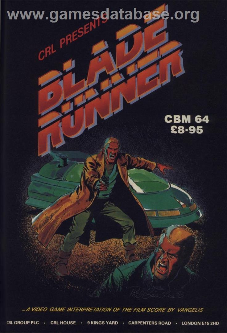Blade Runner - Commodore 64 - Artwork - Advert