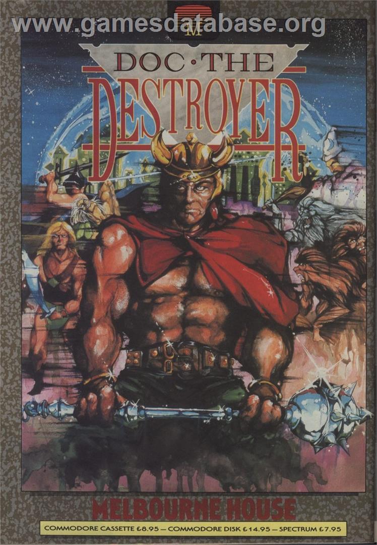 Doc the Destroyer - Commodore 64 - Artwork - Advert