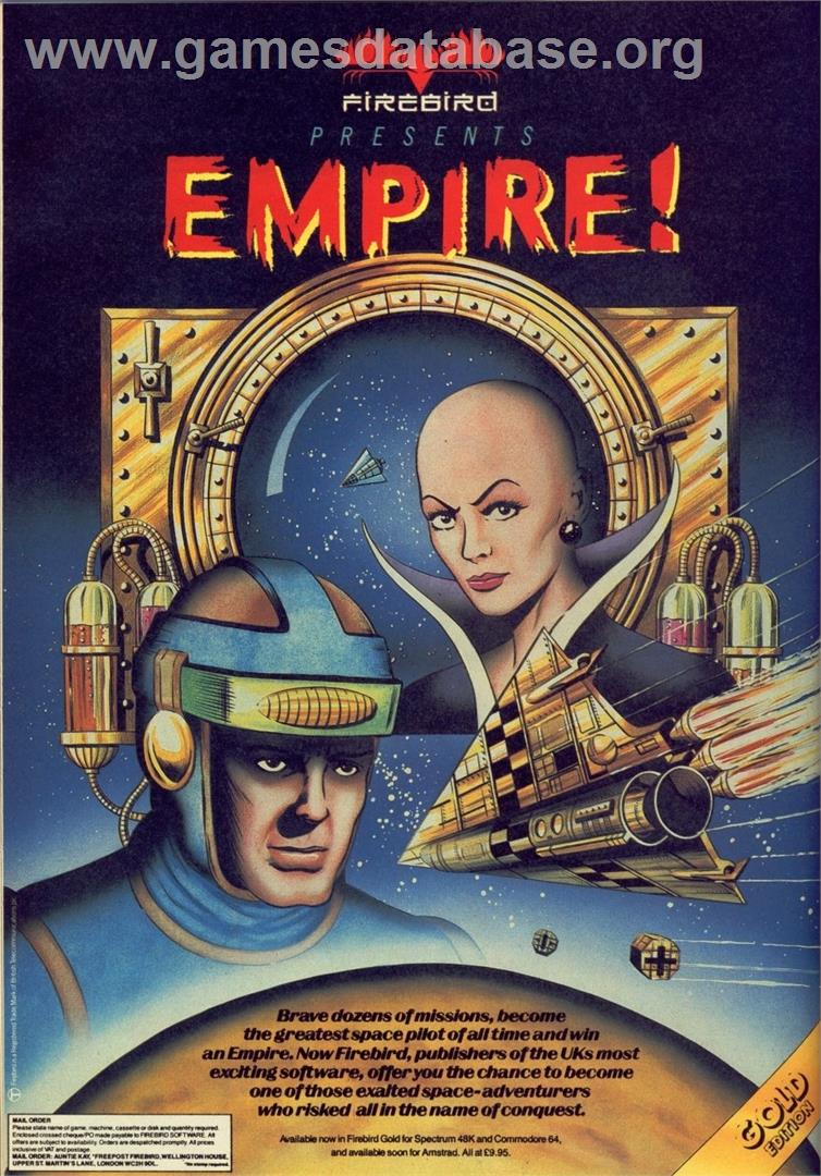 Empire: Wargame of the Century - Commodore Amiga - Artwork - Advert