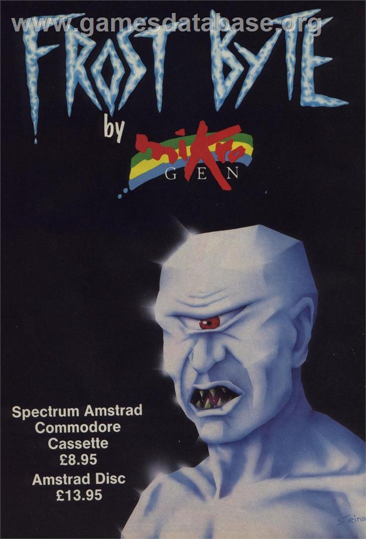 Frost Byte - Amstrad CPC - Artwork - Advert