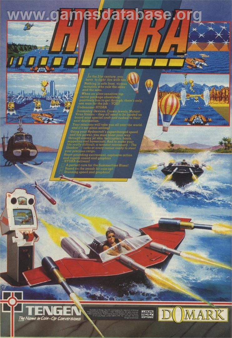 Hydra - Commodore 64 - Artwork - Advert
