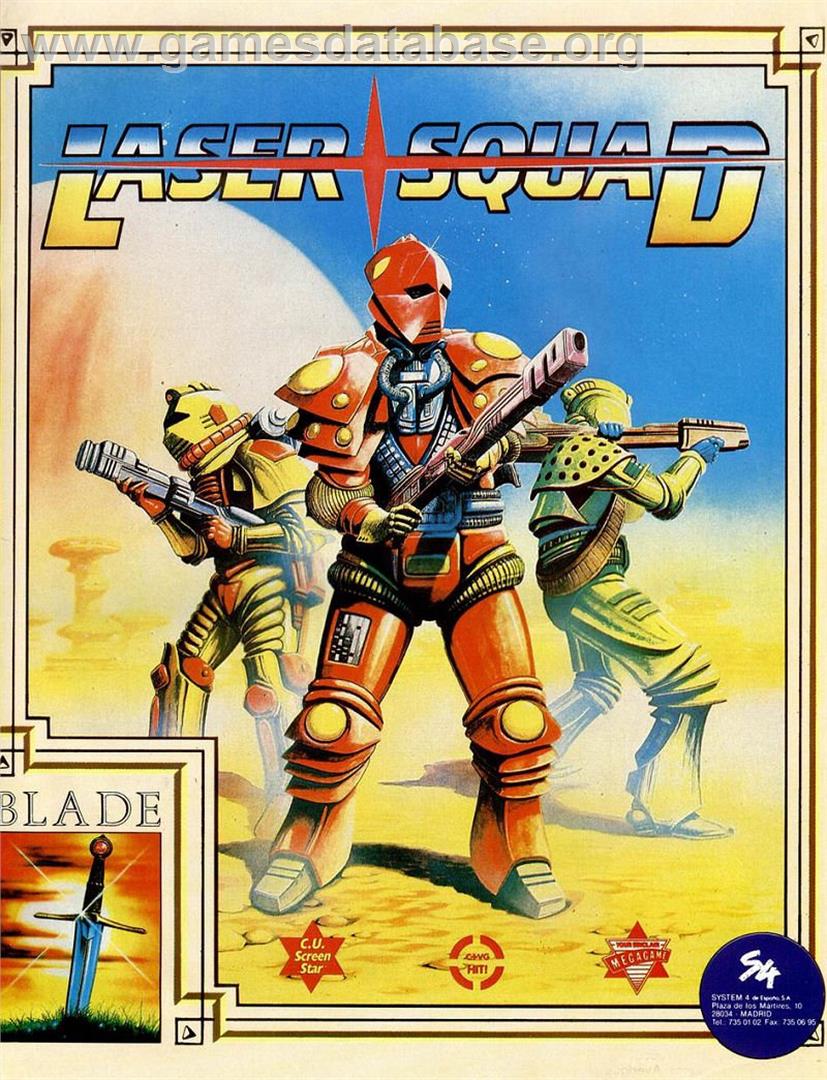Laser Squad - Commodore 64 - Artwork - Advert