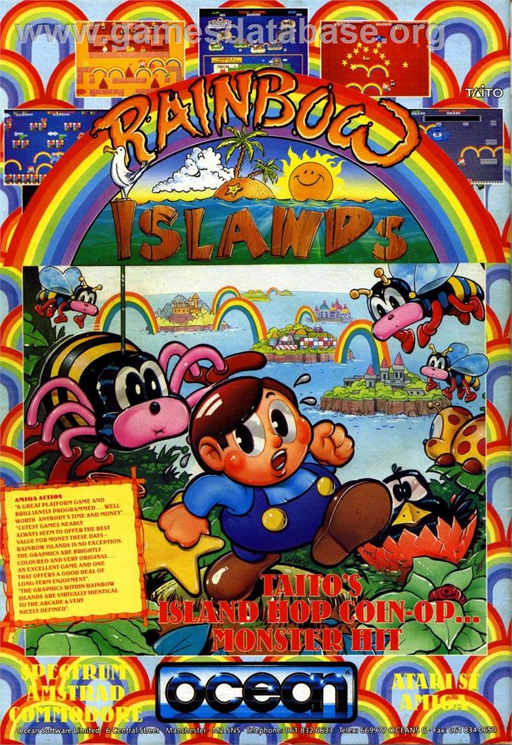 Rainbow Islands - Commodore 64 - Artwork - Advert