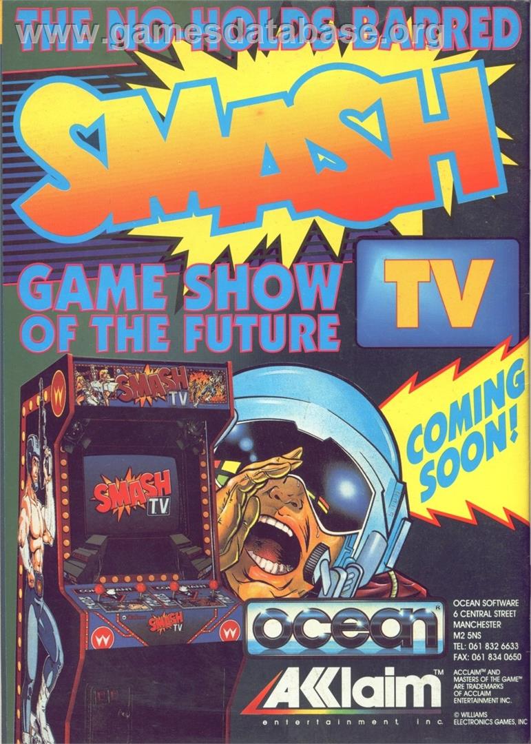 Smash T.V. - Commodore 64 - Artwork - Advert