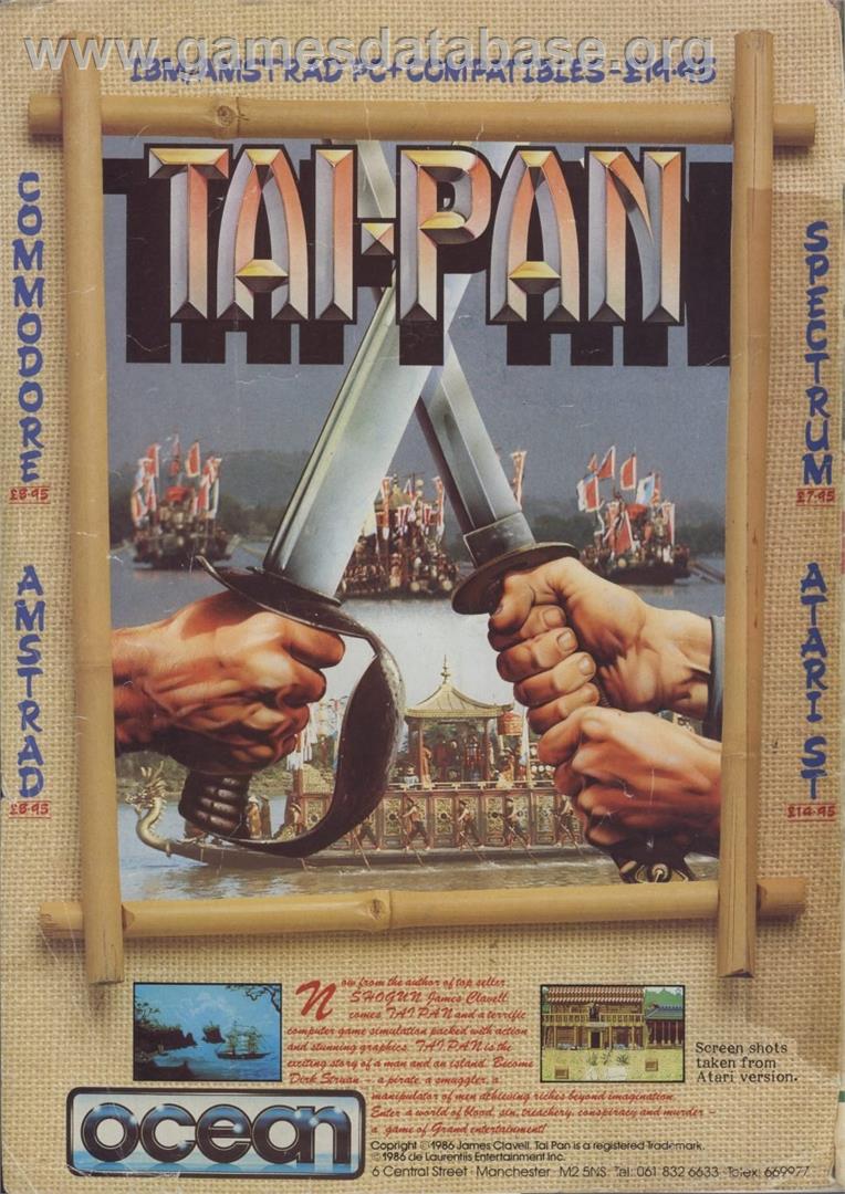 Tai-Pan - Commodore 64 - Artwork - Advert