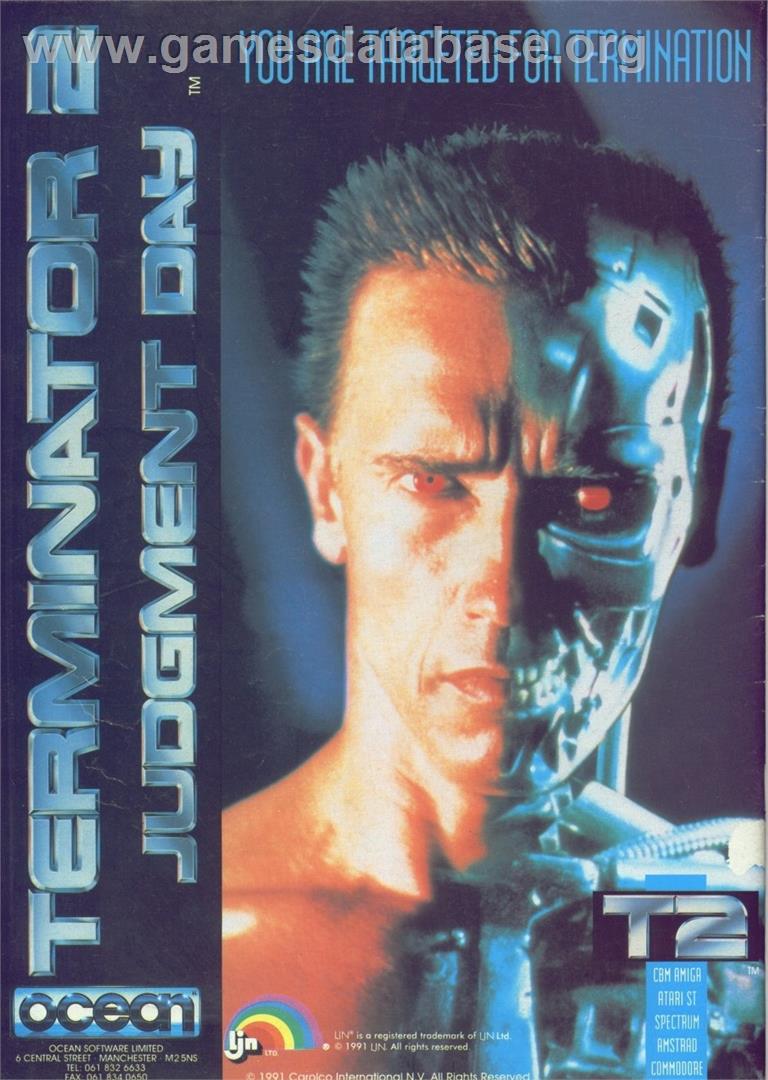 Terminator 2: Judgment Day - Commodore 64 - Artwork - Advert