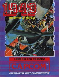 Box cover for 1943: The Battle of Midway on the Commodore 64.