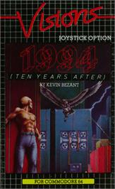 Box cover for 1994: Ten Years After on the Commodore 64.
