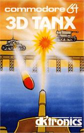 Box cover for 3D Tanx on the Commodore 64.