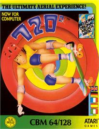 Box cover for 720 Degrees on the Commodore 64.