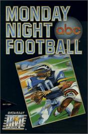 Box cover for ABC Monday Night Football on the Commodore 64.