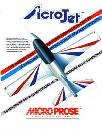 Box cover for Acrojet on the Commodore 64.