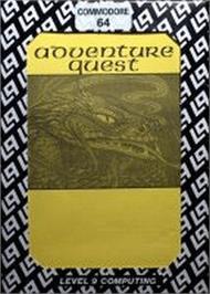 Box cover for Adventure Quest on the Commodore 64.