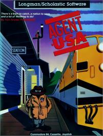 Box cover for Agent USA on the Commodore 64.
