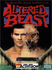 Box cover for Altered Beast on the Commodore 64.