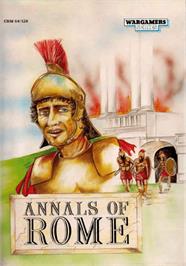 Box cover for Annals of Rome on the Commodore 64.