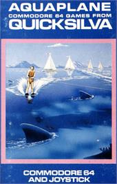 Box cover for Aquaplane on the Commodore 64.