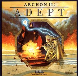 Box cover for Archon II: Adept on the Commodore 64.