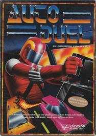 Box cover for Autoduel on the Commodore 64.