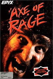 Box cover for Axe of Rage on the Commodore 64.