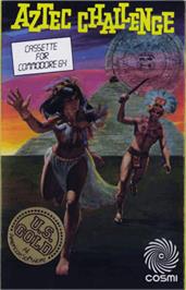 Box cover for Aztec Challenge on the Commodore 64.