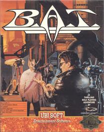 Box cover for B.A.T. on the Commodore 64.
