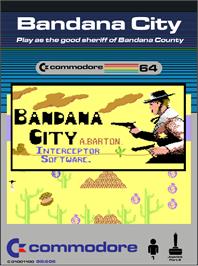Box cover for Bandana City on the Commodore 64.