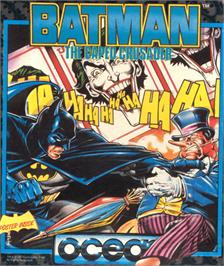 Box cover for Batman: The Caped Crusader on the Commodore 64.