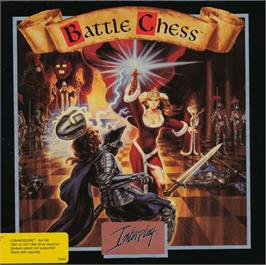 Box cover for Battle Chess on the Commodore 64.