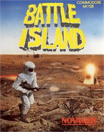 Box cover for Battle Island on the Commodore 64.