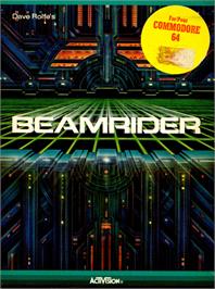 Box cover for Beamrider on the Commodore 64.