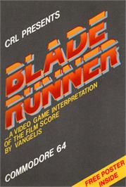 Box cover for Blade Runner on the Commodore 64.