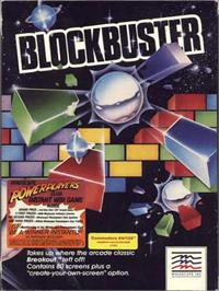 Box cover for Blockbuster on the Commodore 64.