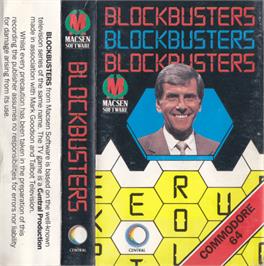 Box cover for Blockbusters on the Commodore 64.
