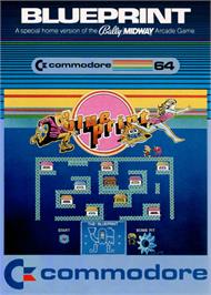 Box cover for Blue Print on the Commodore 64.