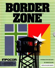 Box cover for Border Zone on the Commodore 64.