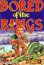 Box cover for Bored of the Rings on the Commodore 64.