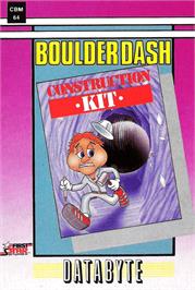 Box cover for Boulder Dash Construction Kit on the Commodore 64.