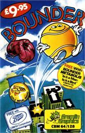 Box cover for Bounder on the Commodore 64.