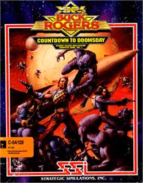 Box cover for Buck Rogers: Countdown to Doomsday on the Commodore 64.