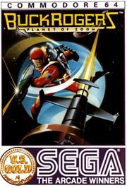Box cover for Buck Rogers: Planet of Zoom on the Commodore 64.