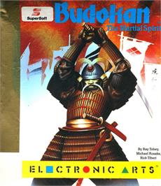 Box cover for Budokan: The Martial Spirit on the Commodore 64.