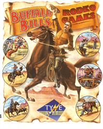 Box cover for Buffalo Bill's Wild West Show on the Commodore 64.