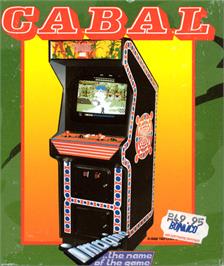 Box cover for Cabal on the Commodore 64.