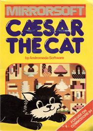Box cover for Caesar the Cat on the Commodore 64.